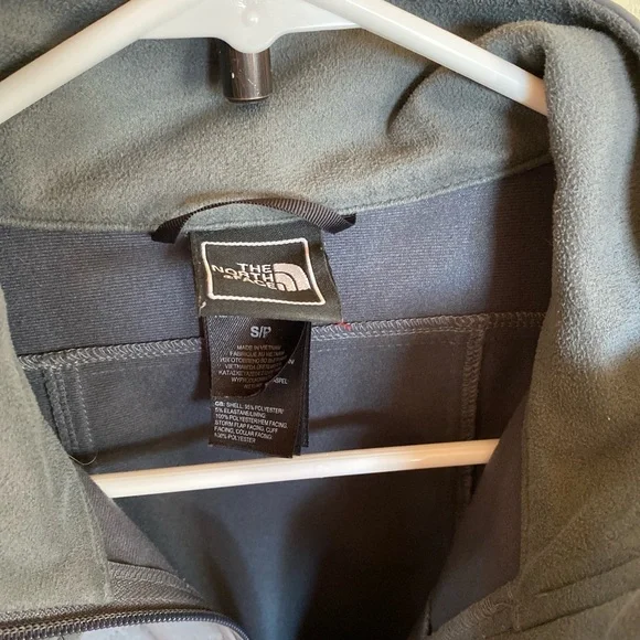 The North Face Gray Jacket with Pink Accents small - Picture 3 of 3